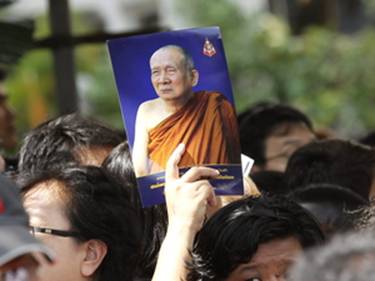 Thailand pauses to mourn Buddhist supreme patriarch -  Narong Sangnak, EPA